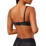 Dámská podprsenka Body Make-Up Illusion Lace Balconette - Triumph černá (0004) 085B