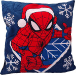 Povlak na polštářek Vánoční Spider-Man