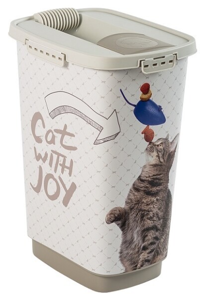 ROTHO Kontejner na krmivo CODY 25L - CAT WITH JOY