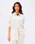 Armedangels Linen Blend Shirt Blouse 1609 oatmilk S