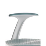 Dětská židle, výškově nastavitelná, modrá síťovina, KA-C806 BLUE