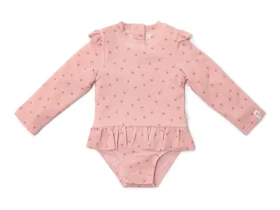 Little Dutch Plavky dlouhý rukáv Sunny Flowers Blush vel. 98/104 (CL25038654LD)