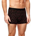 Boxerky Noviti BB006 Vzor M-2XL tmavě modré pivo L