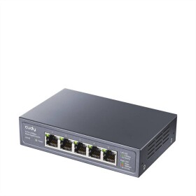 Cudy HS105 HS105 5-Port 2.5G Metal Switch - Switch - 0,1 Gbps síťový switch 2.5 GBit/s
