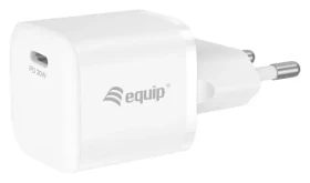 Equip USB-C 20W bílá / Síťová nabíječka / USB Power Delivery 3.0 / 1x USB-C / 20 W / 25 ks/balení (245530)