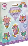 GRAFIX Diamantové malování samolepky Fantazie 12ks