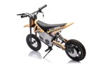 Mamido Dětská elektrická motorka Cross 350W 36V béžová
