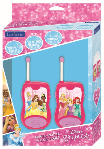 Lexibook vysílačky Disney princezny s dosahem 200 m - Lexibook
