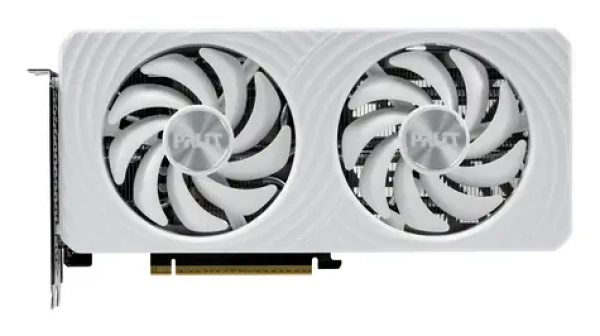 Palit GeForce RTX 5060 OC bílá / Grafická karta / 2527 MHz / 8GB GDDR7 / 128-bit / 1x HDMI + 3x DP / 550W (NE75060U19P1-GB2063M)