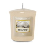 Yankee Candle Warm Cashmere 49 g - Yankee Candle Votivní svíčka Yankee Candle - Warm Cashmere, béžová barva, vosk