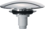 Silfra Náhradní plastová zátka Click Clack, 72mm, chrom RI20351