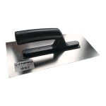 Hladítko nerez hladké, 270 mm, plastová rukojeť