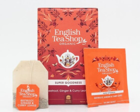 English Tea Shop Čaj Červená řepa, zázvor a curry, 20 sáčků
