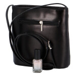 Dámská kožená crossbody Viola black