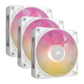 Corsair iCUE LINK RX120 RGB Max 3ks bílá / 120 mm / 29.5 dB @ 2400 RPM / 71.3 CFM / PWM (CO-9051038-WW)