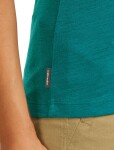 ICEBREAKER Wmns Mer 150 Tech Lite III SS Tee Hike Path, Tidal Teal (vzorek) velikost: S