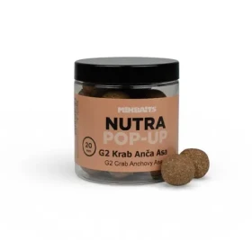 Mikbaits Nutra G2 Krab Ančovička Asa / Plovoucí boilie / 250 ml / 20 mm (MC0187)