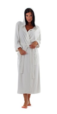 Dámský či pánský dlouhý župan s kapucí Vestis 3150 Sauna