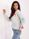 Jumper PM SW SC82.41 světle šedý jedna velikost