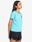 RVCA LOCKED DOWN BLUE CREST dámské tričko krátkým rukávem