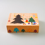 Cake star Vánoční krabice "stromeček 2" 22x15x7cm