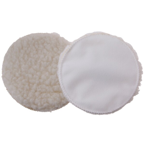 LEVIOR 22065 Kotouč leštící, 125mm, ovčí rouno, suchý zip