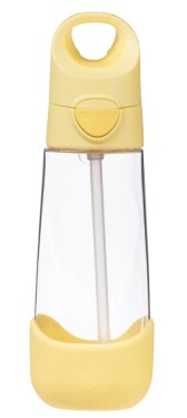 B.box Láhev na pití s brčkem 600 ml - Lemon twist