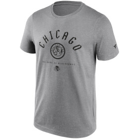 Fanatics Pánské tričko Chicago Blackhawks College Stamp T-Shirt Velikost: L