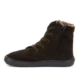Dětské zimní barefoot boty TEX WOOL GROW Black, Froddo, G3160234-4, černá - 34