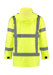 RWS Parka pracovní bunda unisex fluorescenční žlutá 4XL