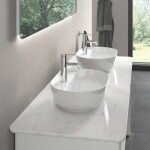 DURAVIT - Luv Umyvadlo na desku, 50x35 cm, bez přepadu, s otvorem pro baterii, bílá 0380500000