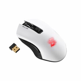 Sharkoon SKILLER SGM3 bílá / bezdrátová herní myš / 6000 dpi / USB / optická / 7 tlačítek (4044951026272)