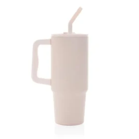 XD Design Velký nerezový termohrnek Embrace 900ml růžová (P437.3014)