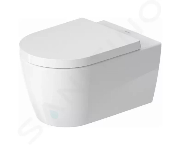 DURAVIT - ME by Starck Závěsné WC s HygieneFlush, Rimless, HygieneGlaze, bílá 2579092000