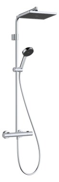 HANSGROHE - Activera Q Sprchový set s termostatem, 29x18 cm, 2 proudy, EcoSmart+, chrom 28749000