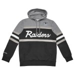 Mitchell & Ness Pánská mikina Las Vegas Raiders NFL Head Coach Throwback Football Hoodie Velikost: S