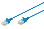 Digitus U-UTP CAT6 Slim 2m modrá / Patch kabel / RJ45-RJ45 / AWG 32/7 / 250 MHz (DK-1618-020S-B)