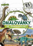 Dinosauři - Kreativní bloky se samolepkami - Kolektiv