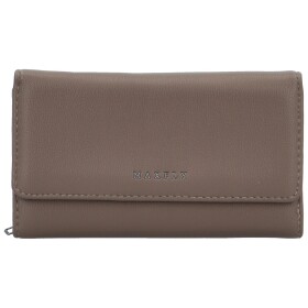 Stylová dámská koženková peněženka MaxFly Ennio, fialová