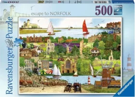 Ravensburger Puzzle Útěk do Norfolku