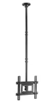 Gembird CM-70ST-01 černá / Stropní držák TV / 32-70" / VESA 400×400 / nosnost 50 kg / náklon a otočení (CM-70ST-01)