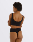 Organic Basics Smooth Bralette Black L