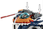 LEGO® Marvel 76278 Rocketův tryskáč Warbird vs. Ronan