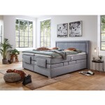 BLANÁŘ NÁBYTEK, a.s. Polohovatelný boxspring Margo - dvoulůžko ROZMĚR: 2x (100x200) cm - boxspring