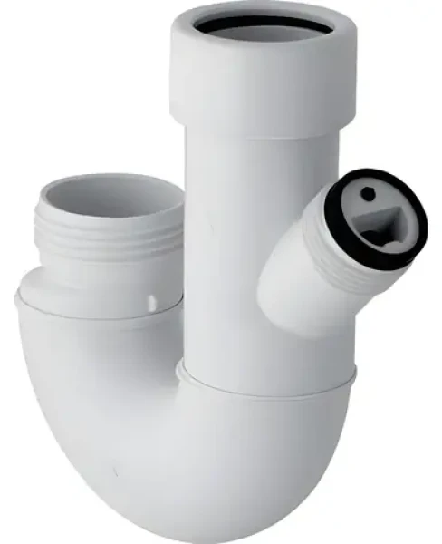Geberit Dvoukomorová zápachová uzávěrka d 40 mm G 1 / Zápachová uzávěrka / plast / pro přípojku zařízení (252.053.11.1)