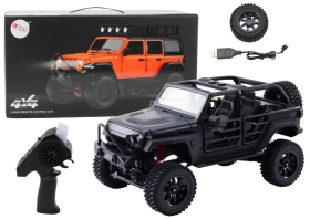 Mamido Terénní autíčko Off-road na dálkové ovládání RC 4x4 černé