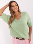 Jumper MI SW 2103.07 pistácie jedna velikost