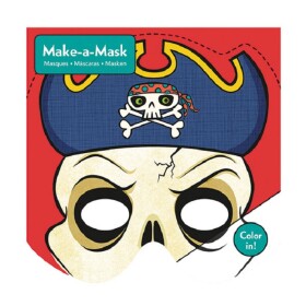 Mudpuppy Vyrob si masku - Pirát (20 dílků)