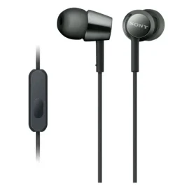 SONY MDREX155APB.AE černá / Sluchátka s mikrofonem / 1.2m / Jack 3.5mm (MDREX155APB.AE)