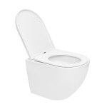 WC se sedátkem softclose závěsné SAT bílé vírové SAT67010RTORP SAT67010RTORP